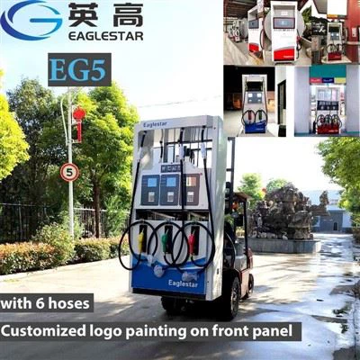 Eaglestar 6 Nozzles Petroleum Fuel Dispenser Petrol Pump Machine Price